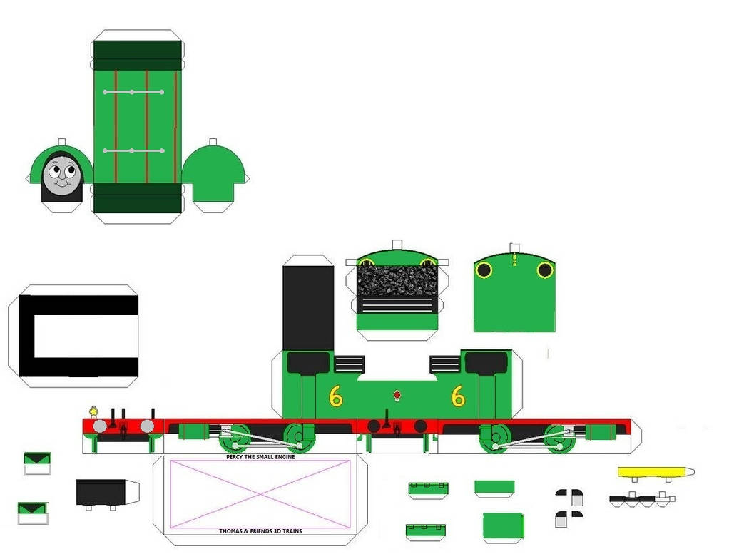 TAF 3D Rws 3d Percy The Small Engine by StreamlinedFan on DeviantArt