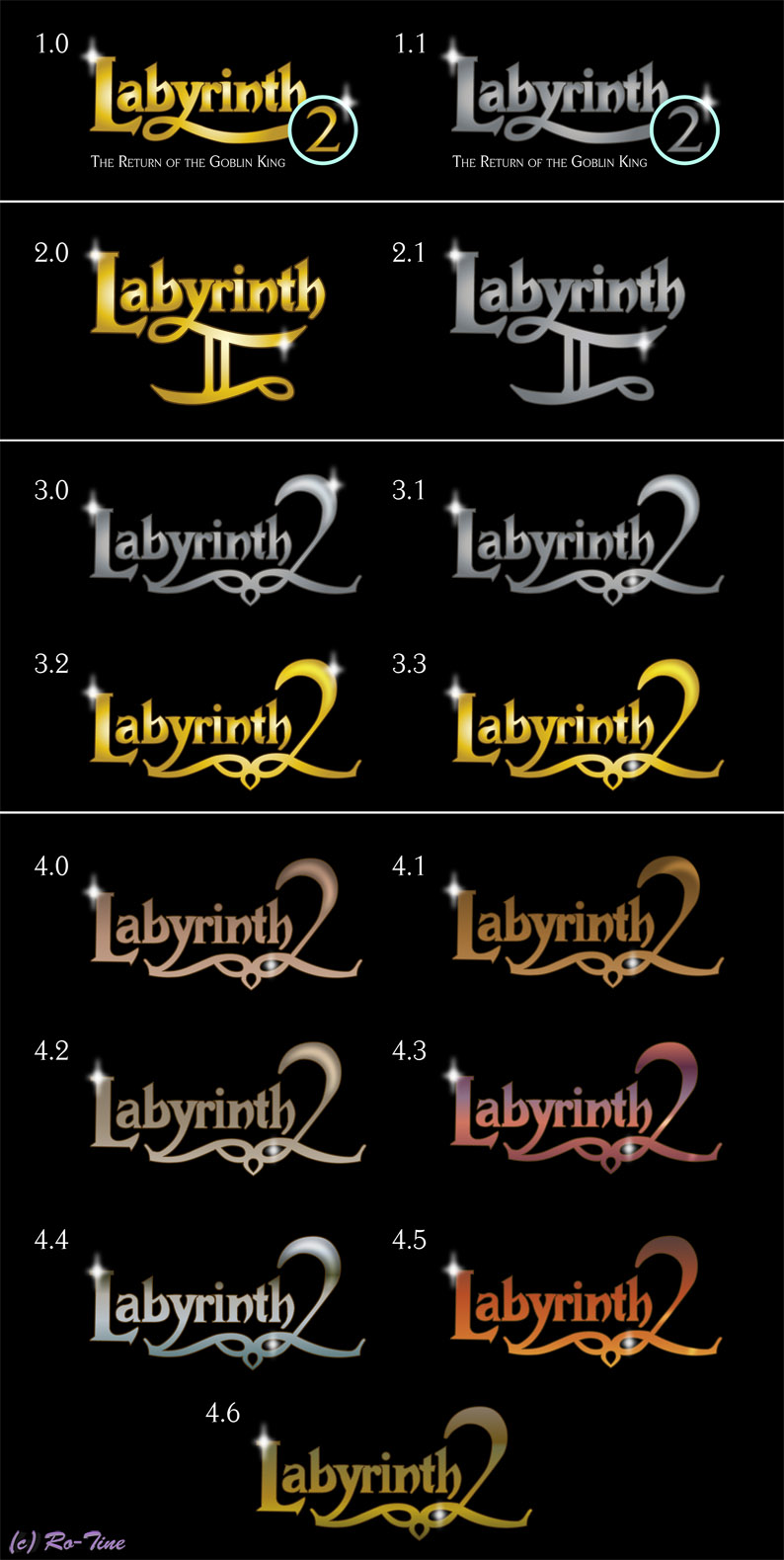 Logos for Labyrinth 2