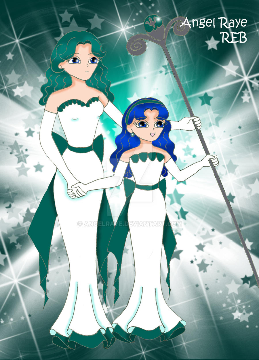 Pretty Rulers of Neptune by AngelRaye on DeviantArt