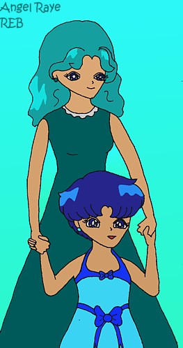 Michiru and Ariel