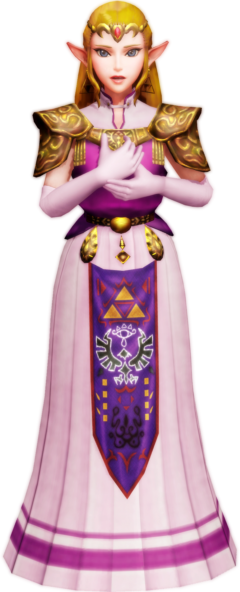 Ocarina of Time Princess Zelda MTO Cosplay Costume Full Armor 