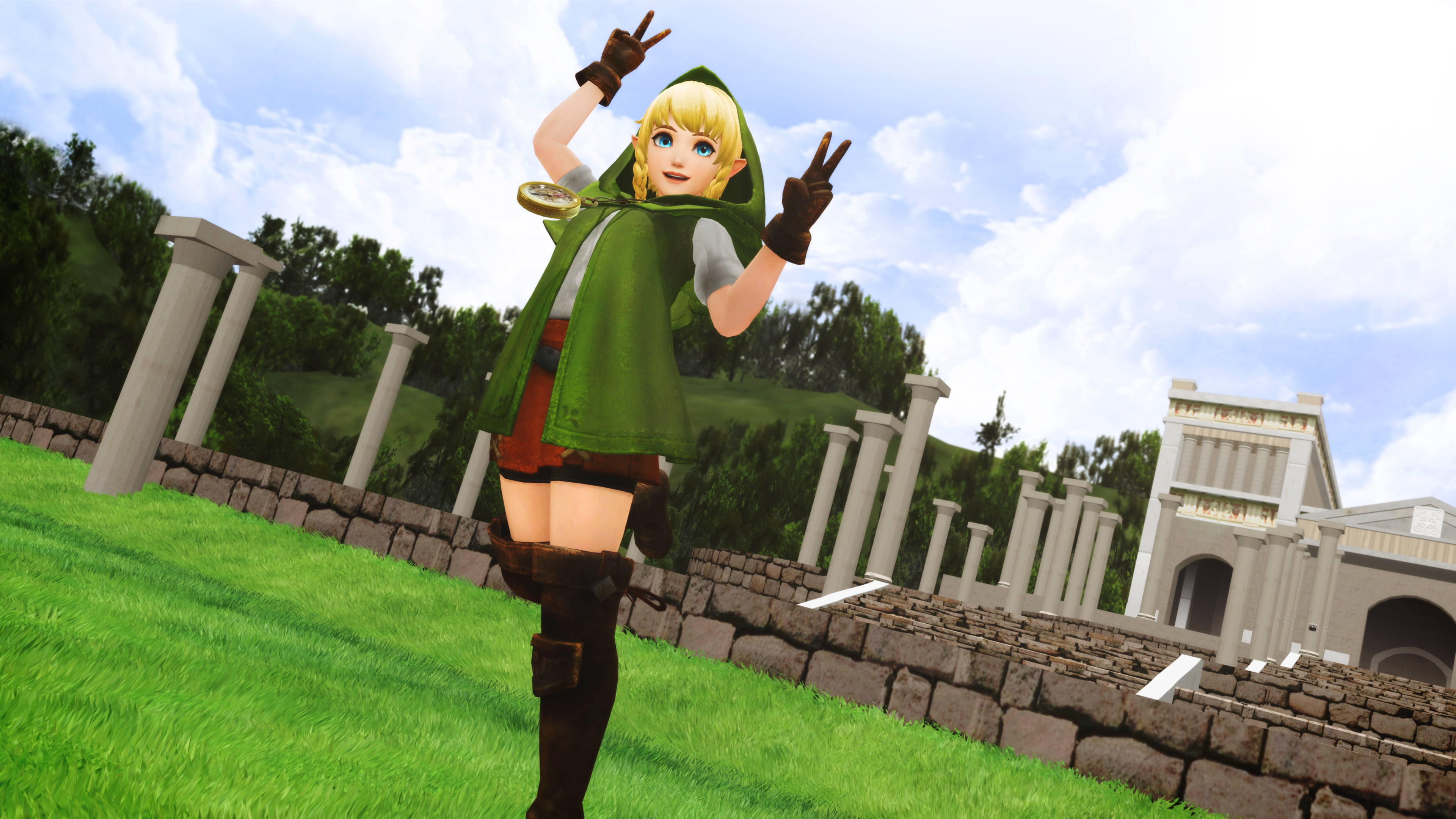 Ocarina of Time: Zelda Costume by junk-hoes on DeviantArt