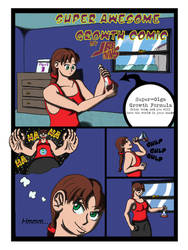 SUPER AWESOME GROWTH Comic - Page 1