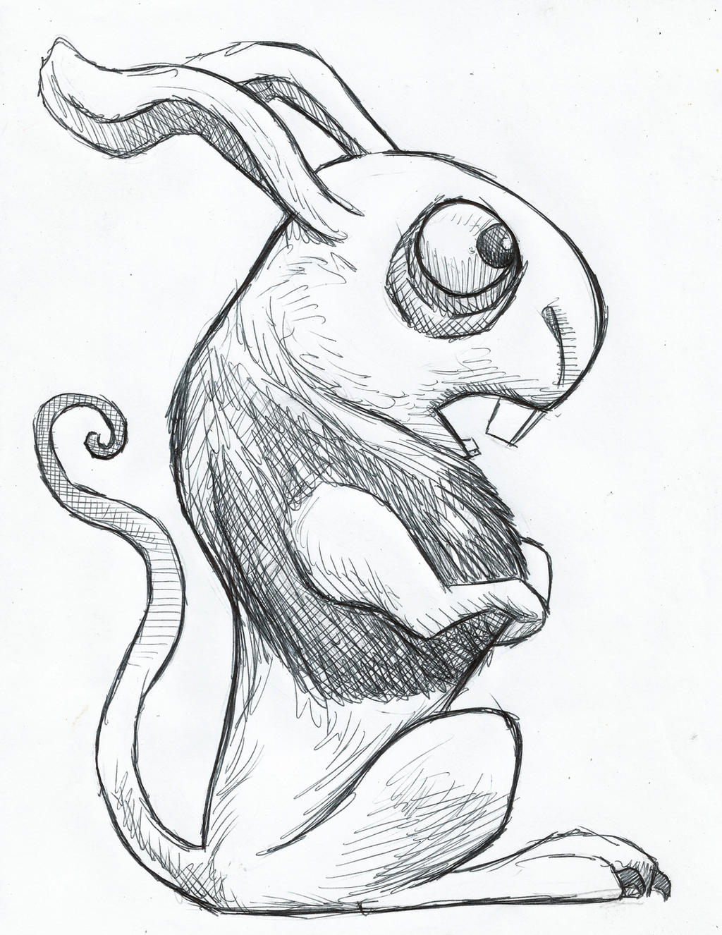 Freaked Out Rabbit rabbit freak by vonnbriggs on DeviantArt