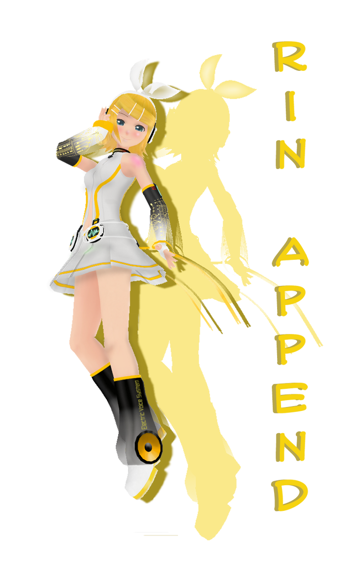 MMD - Rin Append by VeoGirl on DeviantArt