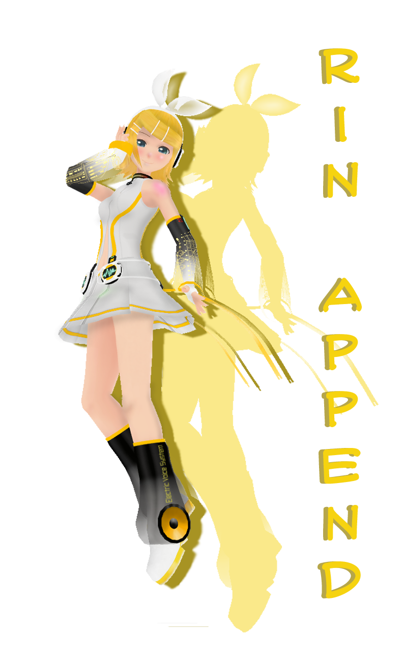 MMD - Rin Append by VeoGirl on DeviantArt