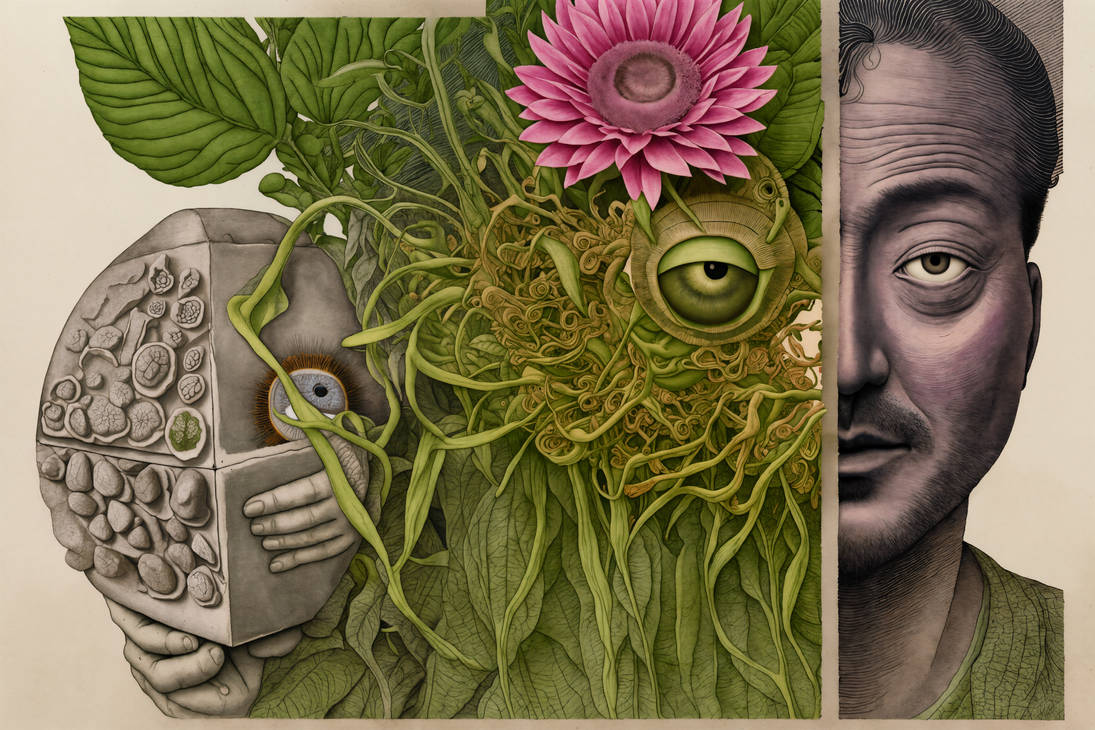 Man of two worlds - AI art by AinvasArt on DeviantArt