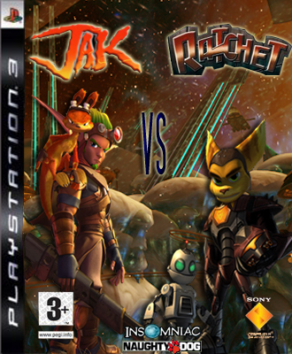 JAK vs RATCHET - Game Cover