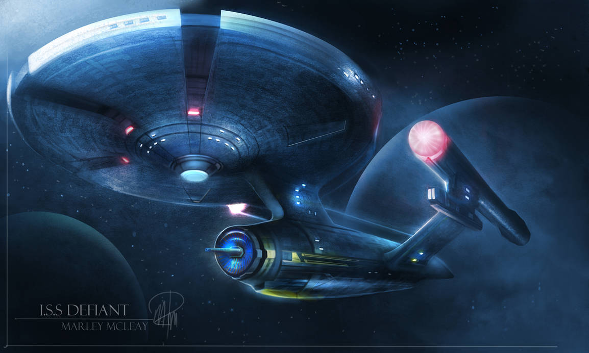 I am (ISS) Defiant by thraxllisylia on DeviantArt