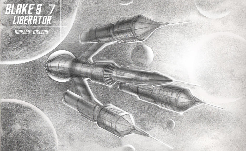 Blake's 7 - The Liberator by thraxllisylia on DeviantArt