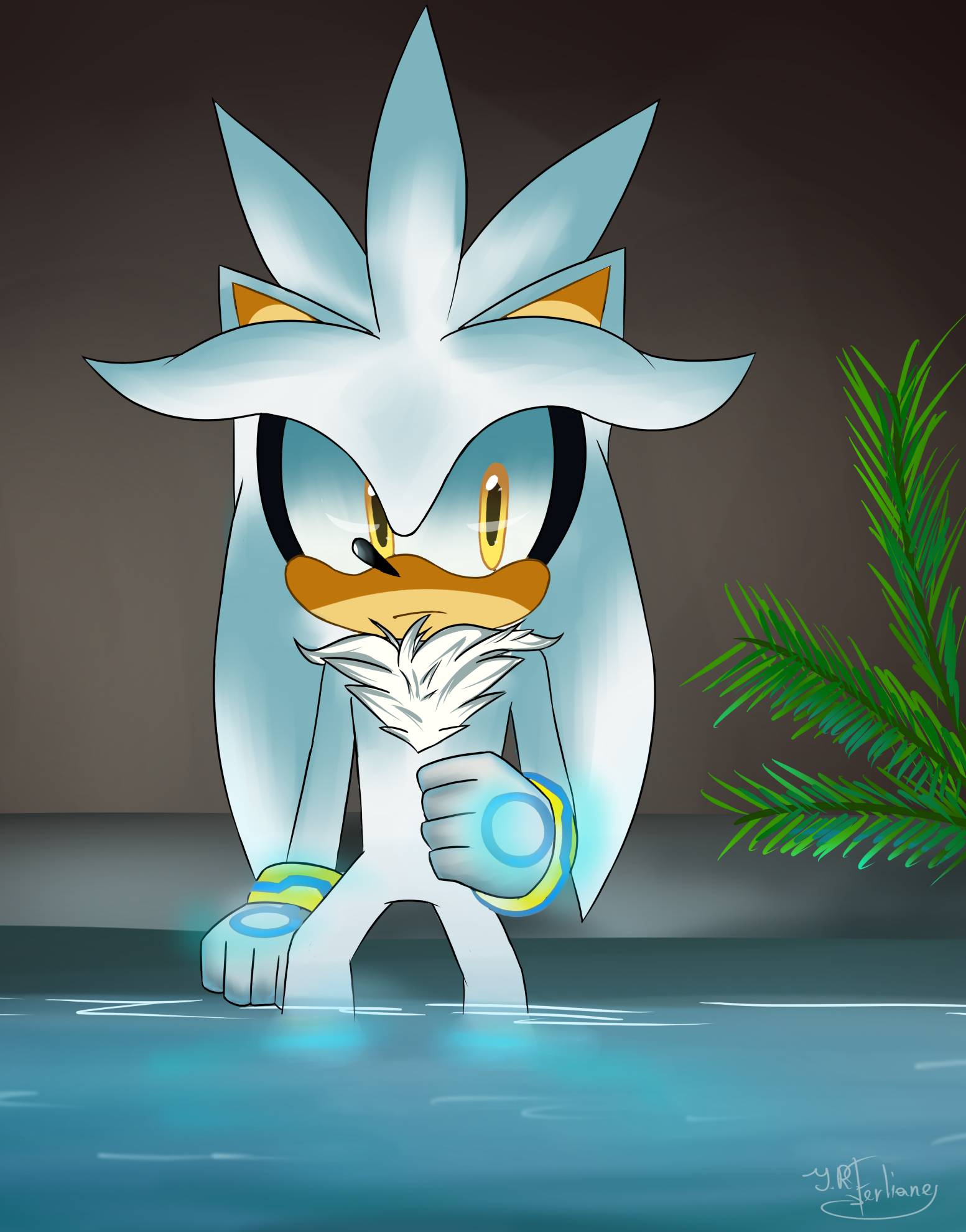 Sonic Shadow Silver by Ferliane on DeviantArt