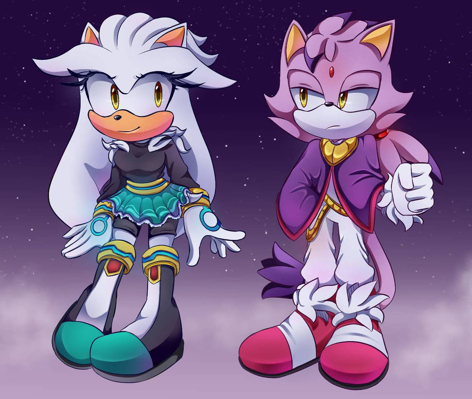 Silver and Blaze genderbender by Ferliane on DeviantArt(04)