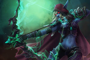 Sylvanas Fanart by Rigrena Sylvanas Fanart by Rigrena