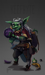 Veggie Thief Goblin Grandma by Rigrena