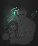 Alex and Goel by Rigrena