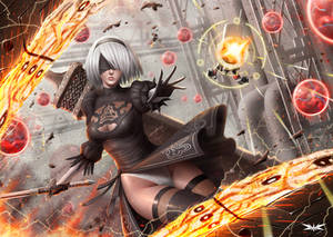 Nier: Automata - 2B Fanart