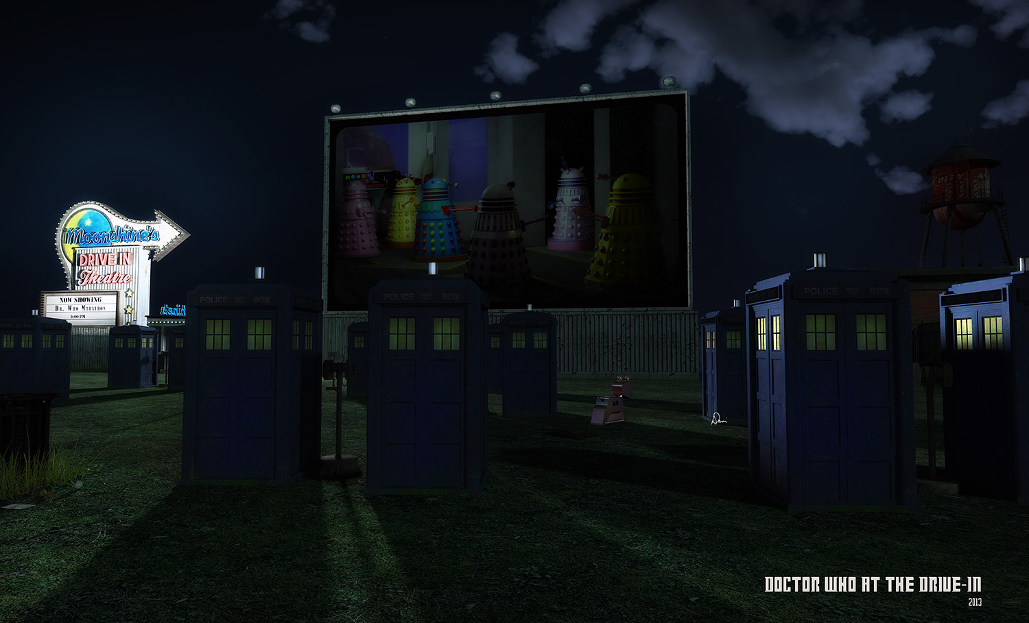 Doctor Who at the Drive-In