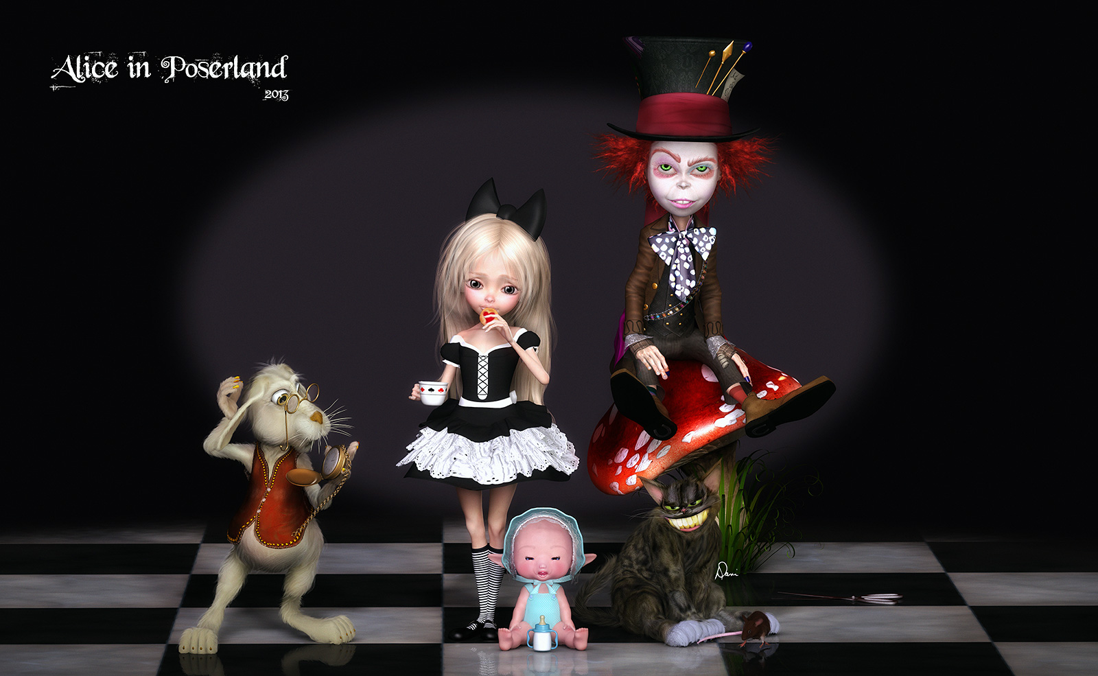 Alice in Poserland