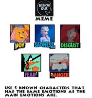 My Inside Out Cast Meme