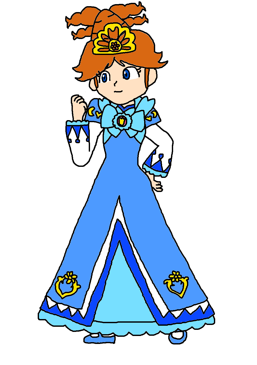 Princess Reyring Princess Daisy as Princess Rein (Prominence Form) by Sarah-Yousif on ...