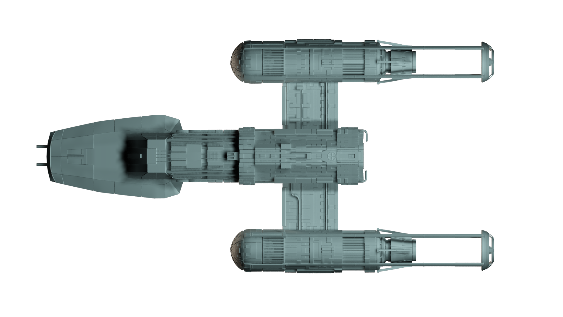 Y-wing bottom.