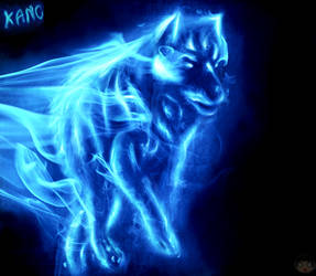 Wolf patronus - Harry potter