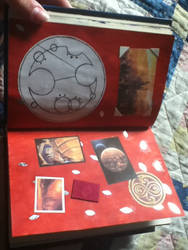 TARDIS Journal page 2,3 (Gallifrey themed)