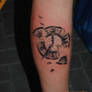 Clock Tattoo by Adda