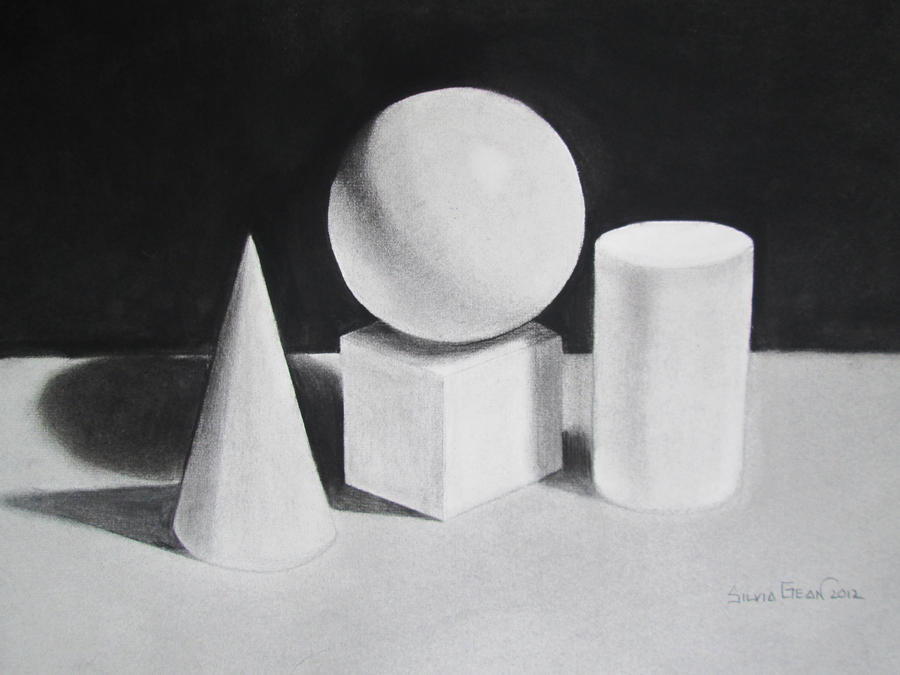 Still Life: Basic Shapes by Corvii on DeviantArt