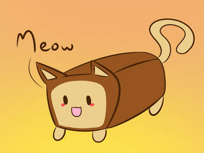 Cat Bread by ligiabuenoart on DeviantArt