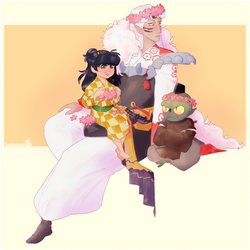 Sesshomaru and co