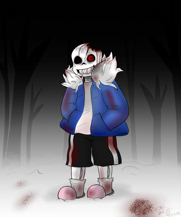 Horrortale sans by Bu7ItRefused on DeviantArt