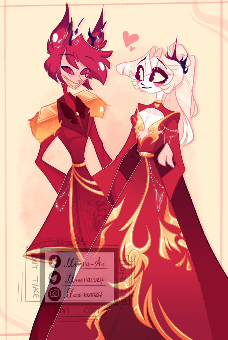 Alastor and Charlie | Hazbin Hotel by Owlenne on DeviantArt