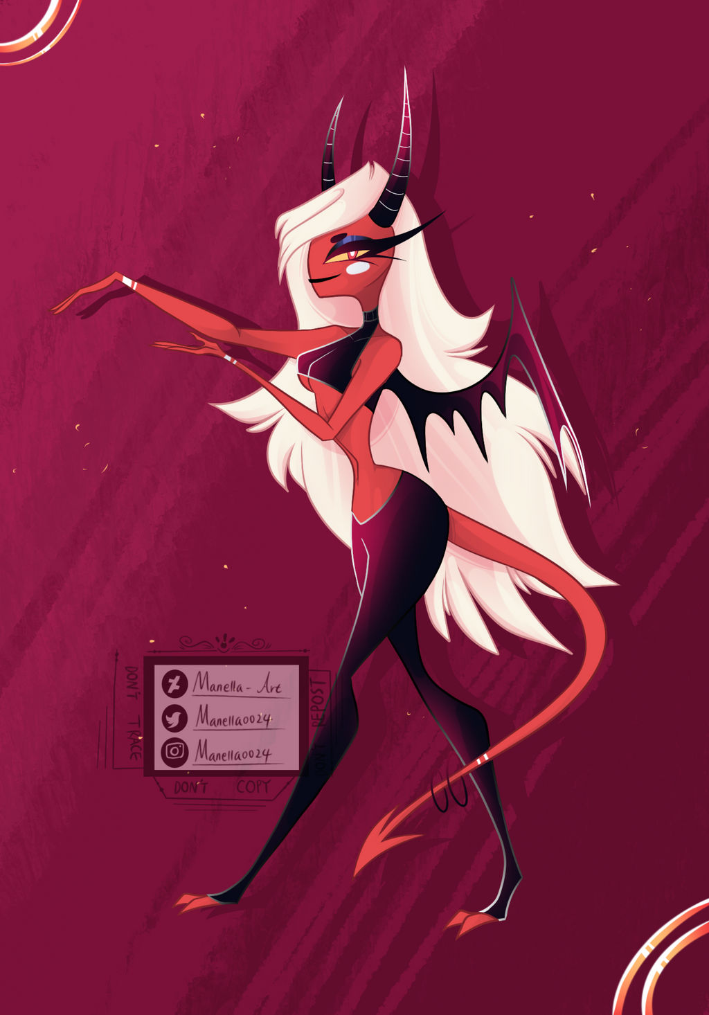 Hell Boss Ruffette Commission art | Helluva Boss by Owlenne on DeviantArt