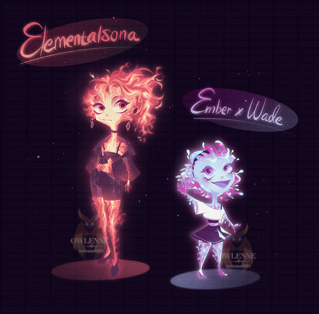 Elemental OCs by Owlenne on DeviantArt