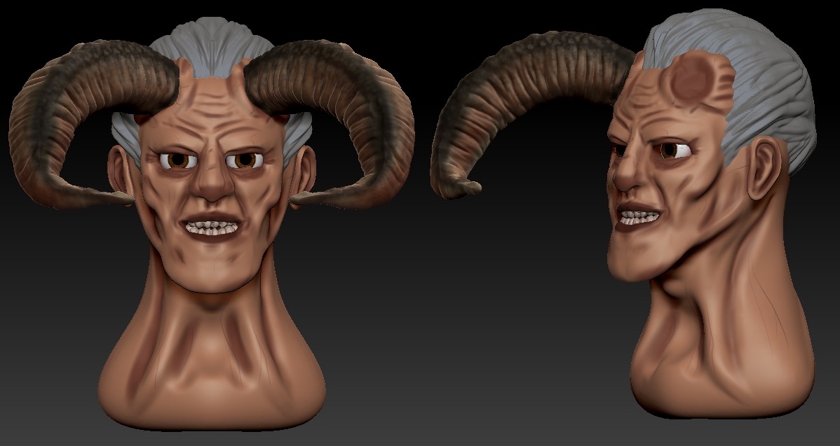 Old Man Devil by ElCloudyBear on DeviantArt