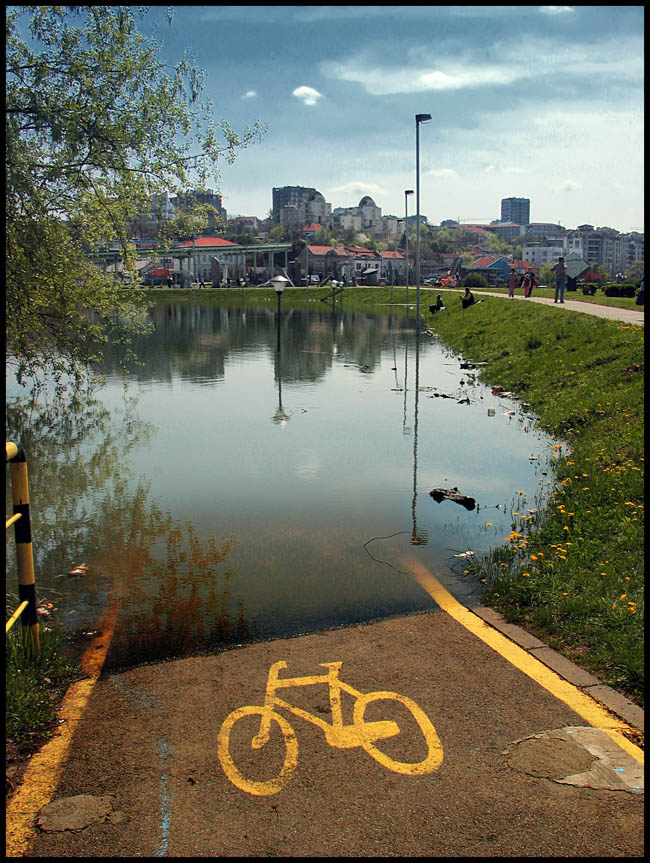 Bike on the water 2