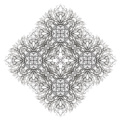 Tree fractal stock 2