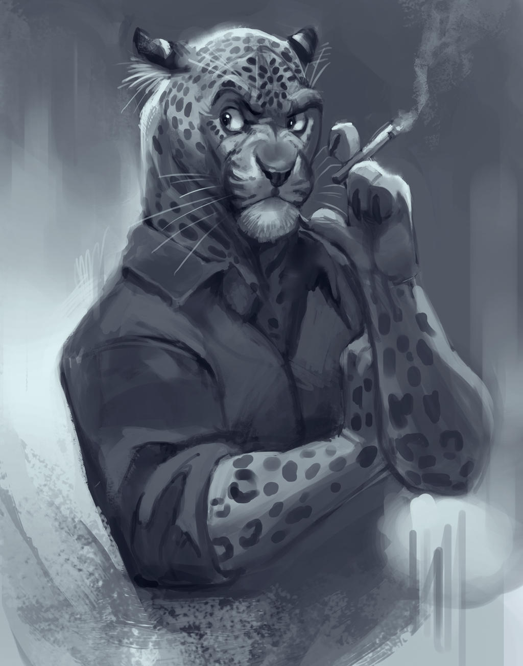 Anthro Leopard