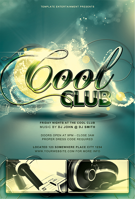 CoolClub PSD Template