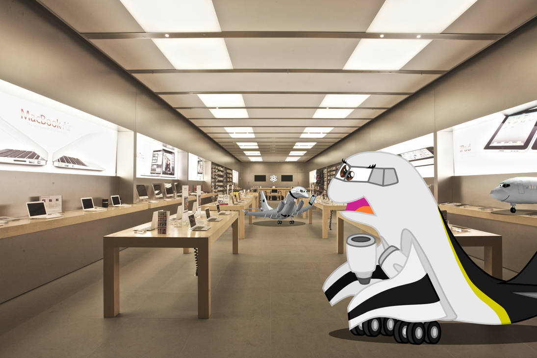 Planes In The Apple Store By Mactheplaneh On Deviantart