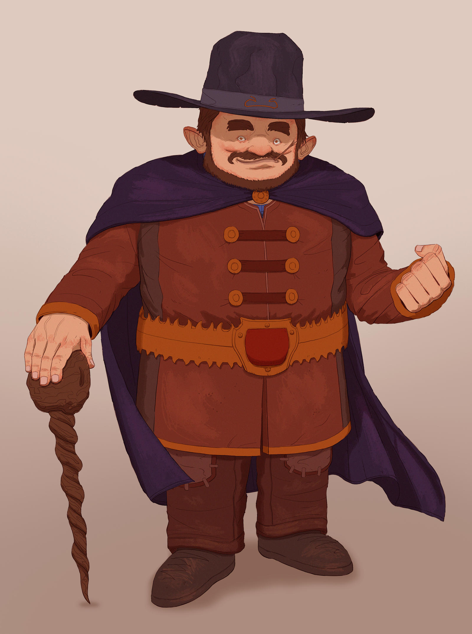 Strong Merchant Merchant Character Design by hamosart on DeviantArt