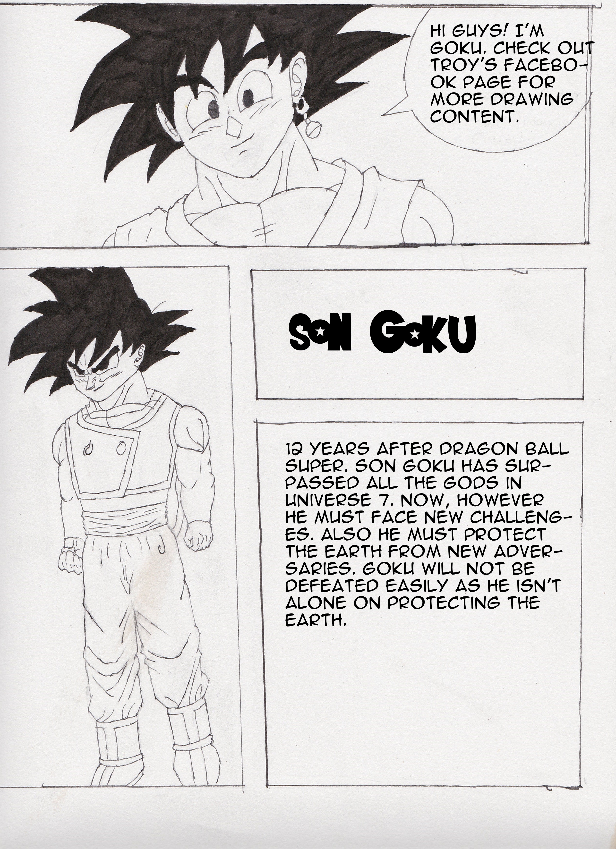 Goku Character Biography