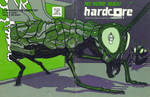 'HARDCORE' Computist #1 Cover by TADASHI-STATION