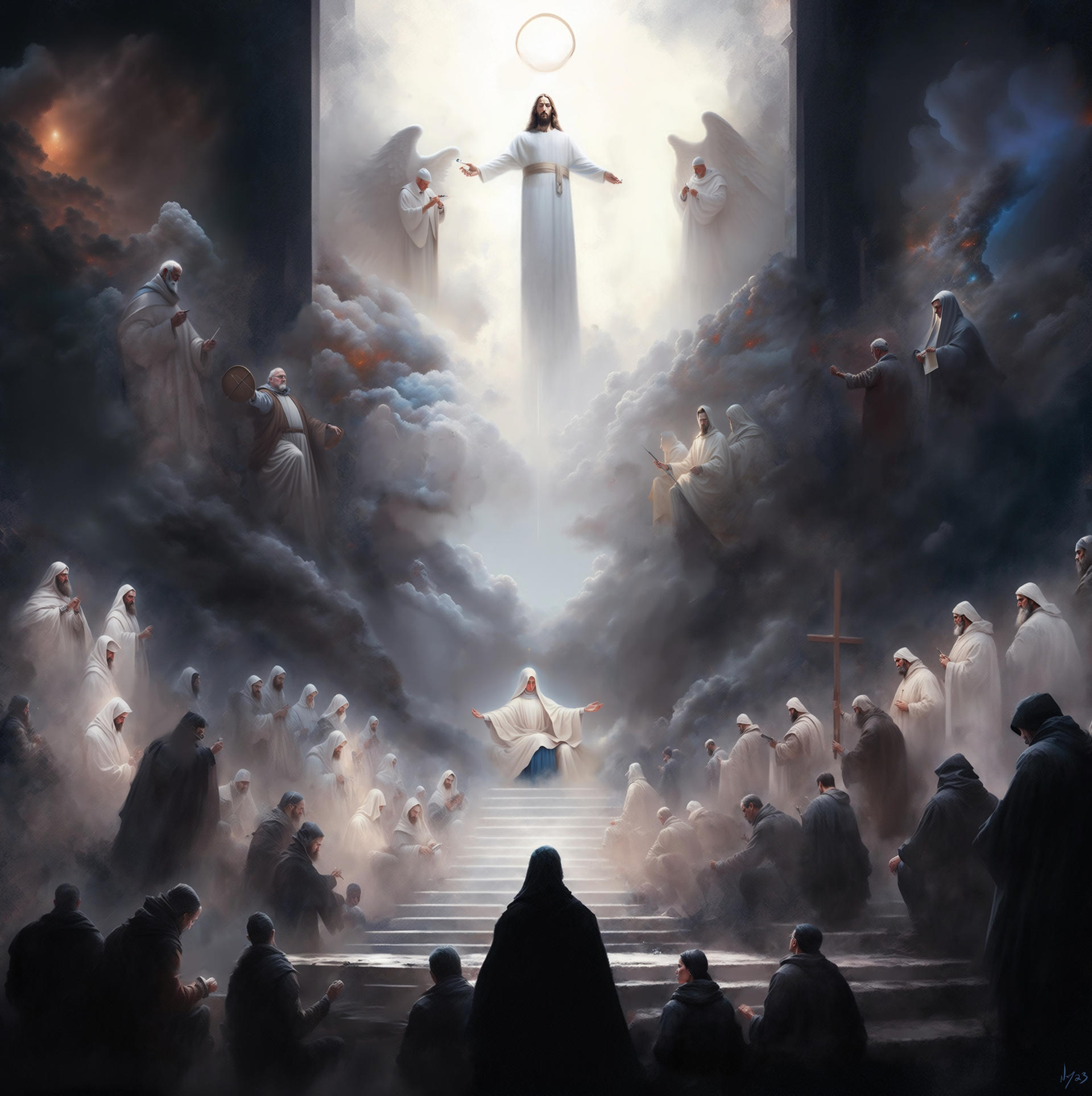 Deviantart Risen Jesus is Risen Heaven by SpiritualArtNeil on DeviantArt