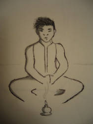 Xing Yu Meditating