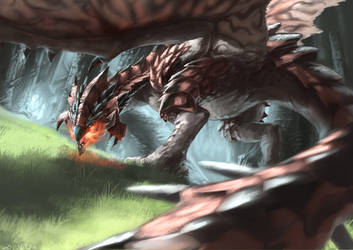 Rathalos encounter (MH)