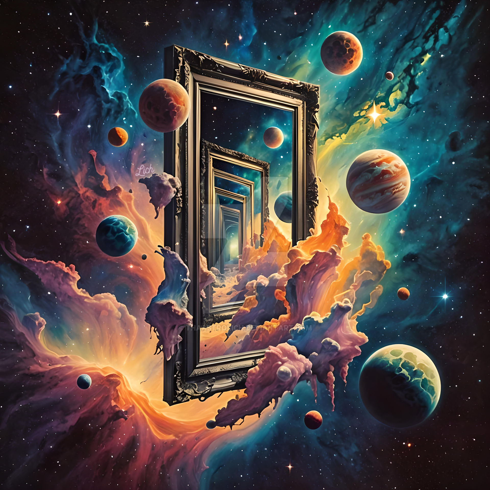 Infinity Mirror by ThaAstroLich on DeviantArt
