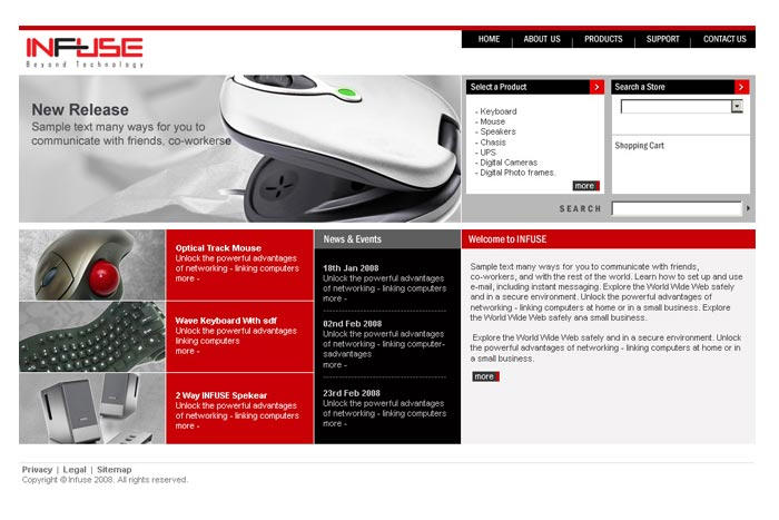 Infuse Interface by rajeshkanthan on DeviantArt