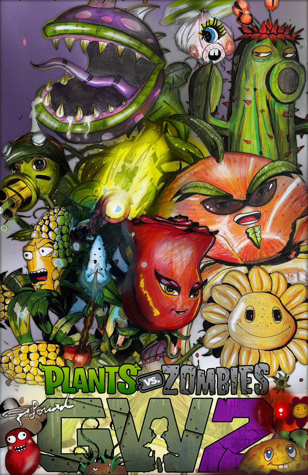 Plants vs Zombies Garden Warfare 2: (Plants Team) by Fouad-z on DeviantArt